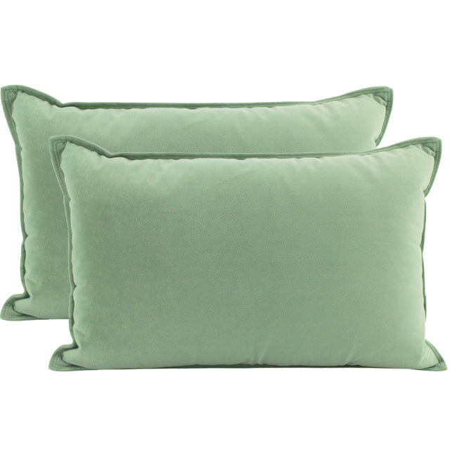 Velvet Cushion Sage 30x50cm