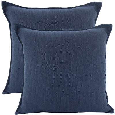 Linen Navy Cushion 45x45cm
