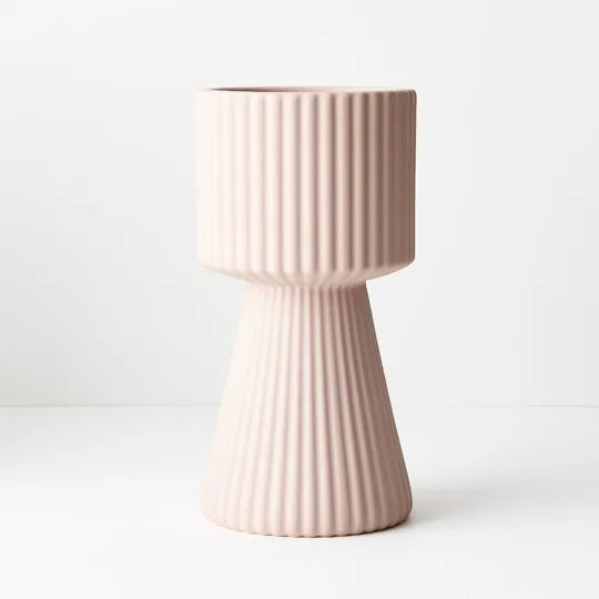 Vase Degana Light Pink 29cmh x 15cmd