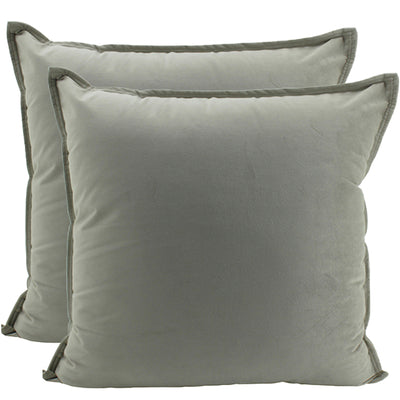 Velvet Cushion Latte 45x45cm