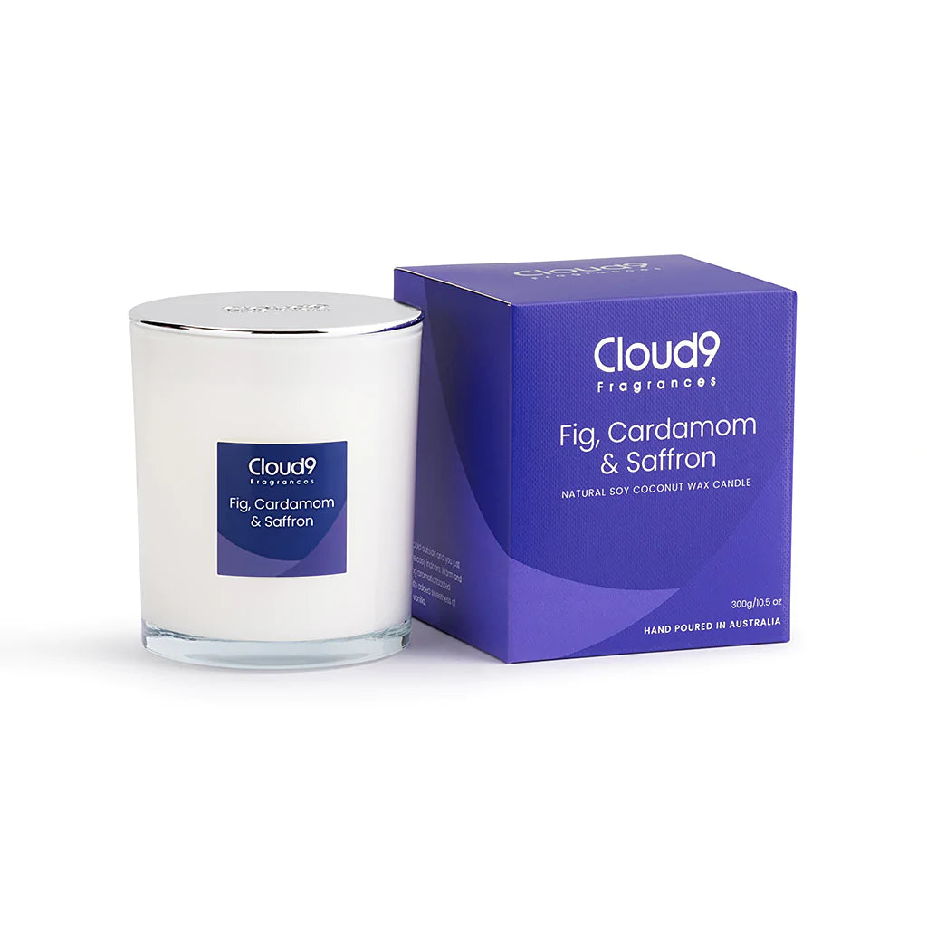 Fig, Cardamom & Saffron Jar Candle 300g