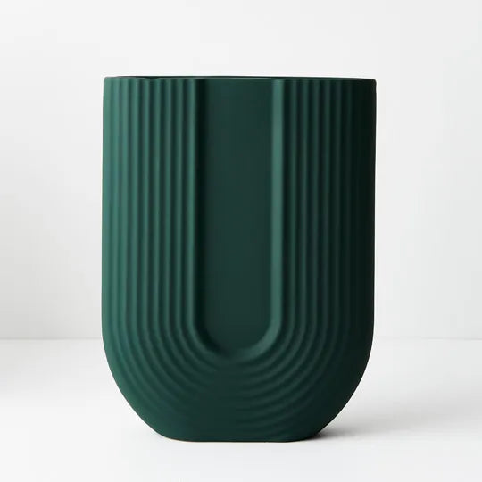 Vase Harpio Emerald 23cml x 30cmh