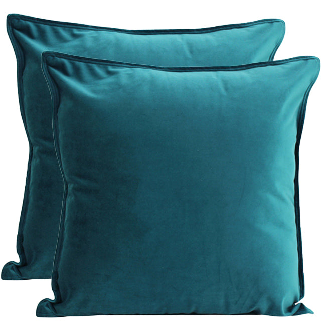 Velvet Cushion Jade 45x45cm