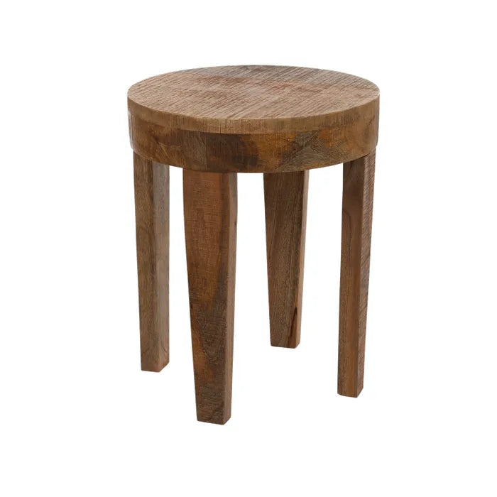 Medora Wood Side Table 45x55cm Natural