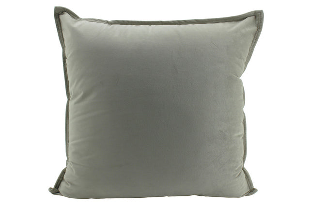 Velvet Cushion Latte 45x45cm