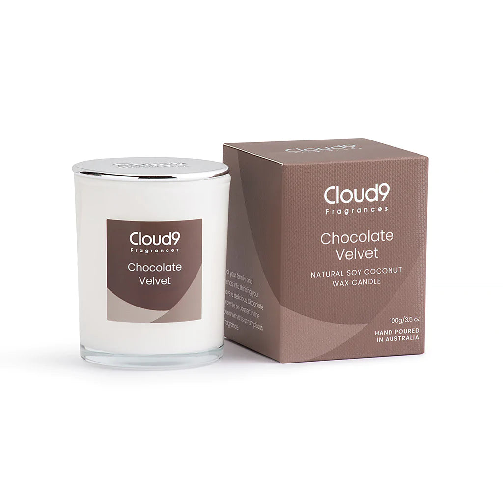 Chocolate Velvet Candle Small 100g