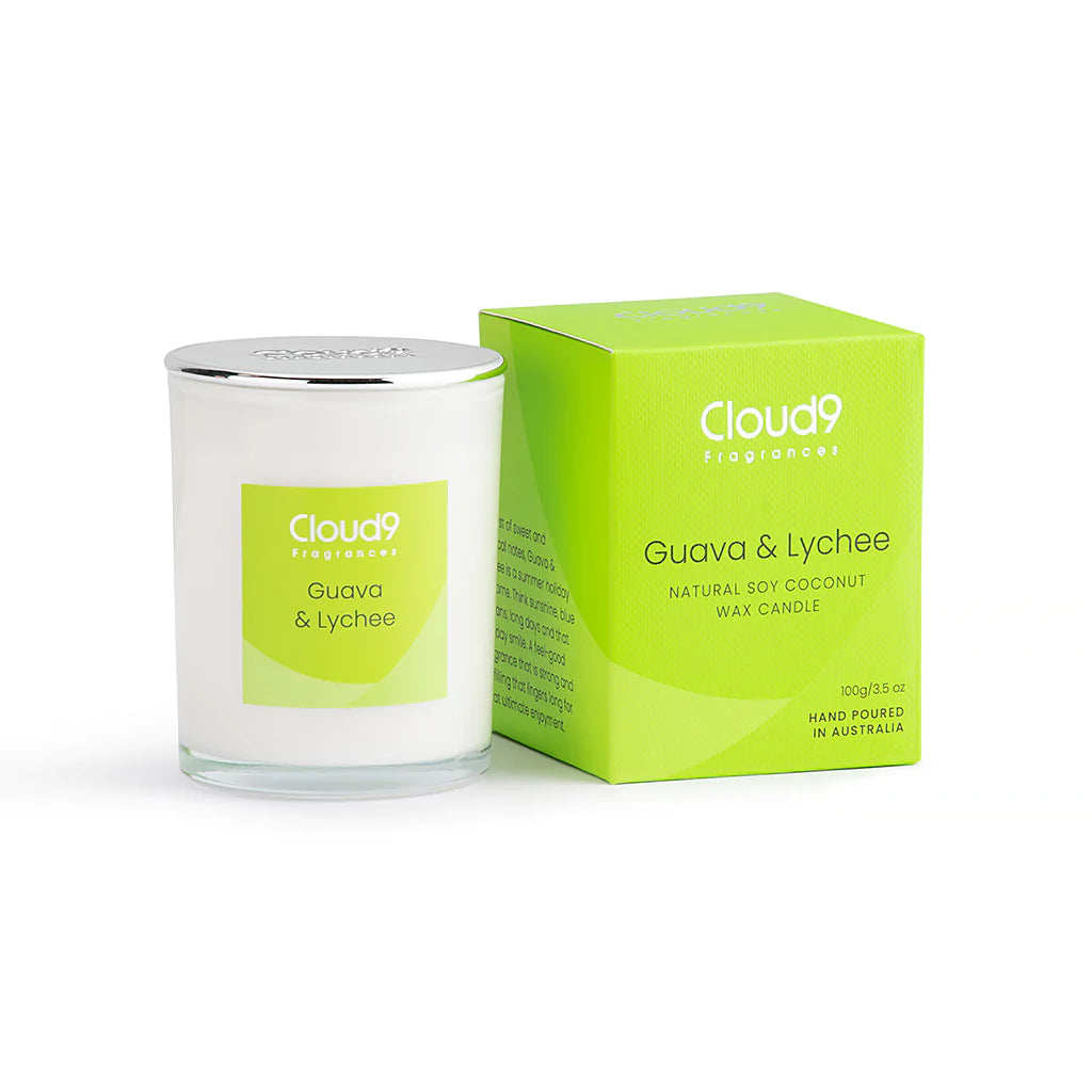 Guava & Lychee Candle Small 100g