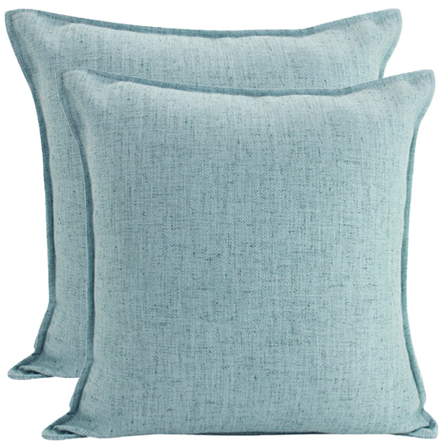 Linen Sky Blue Cushion 45x45cm