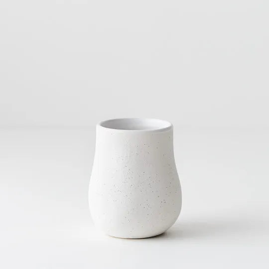 Vase Mona White 11cmh x 9cmd