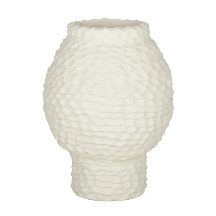 Tyrole Ceramic Vase 27.5x36cm Ivory