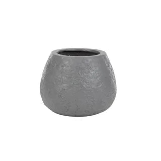 Reva Composite Pot 17.5x20cm Grey*