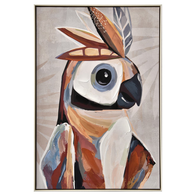 Pixie Parrot Painting 60x90cm