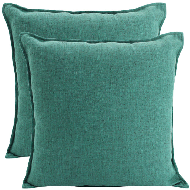 Linen Green Cushion 45x45cm