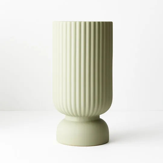 Vase Becca Pistachio 30cmh x 15cmd