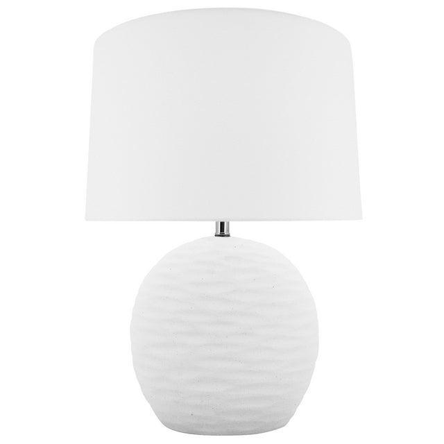 Round Kima Lamp White 35x54