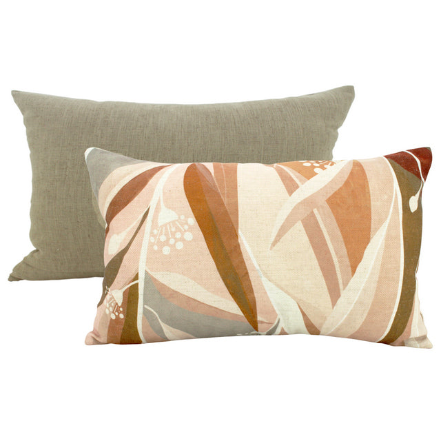 Autumn Gums Linen Cushion 30x50