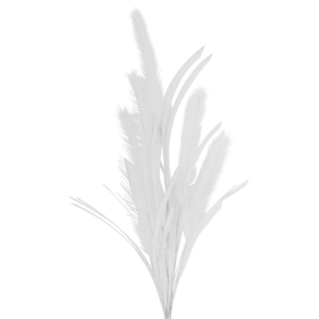 Feathered Fern White 79cm