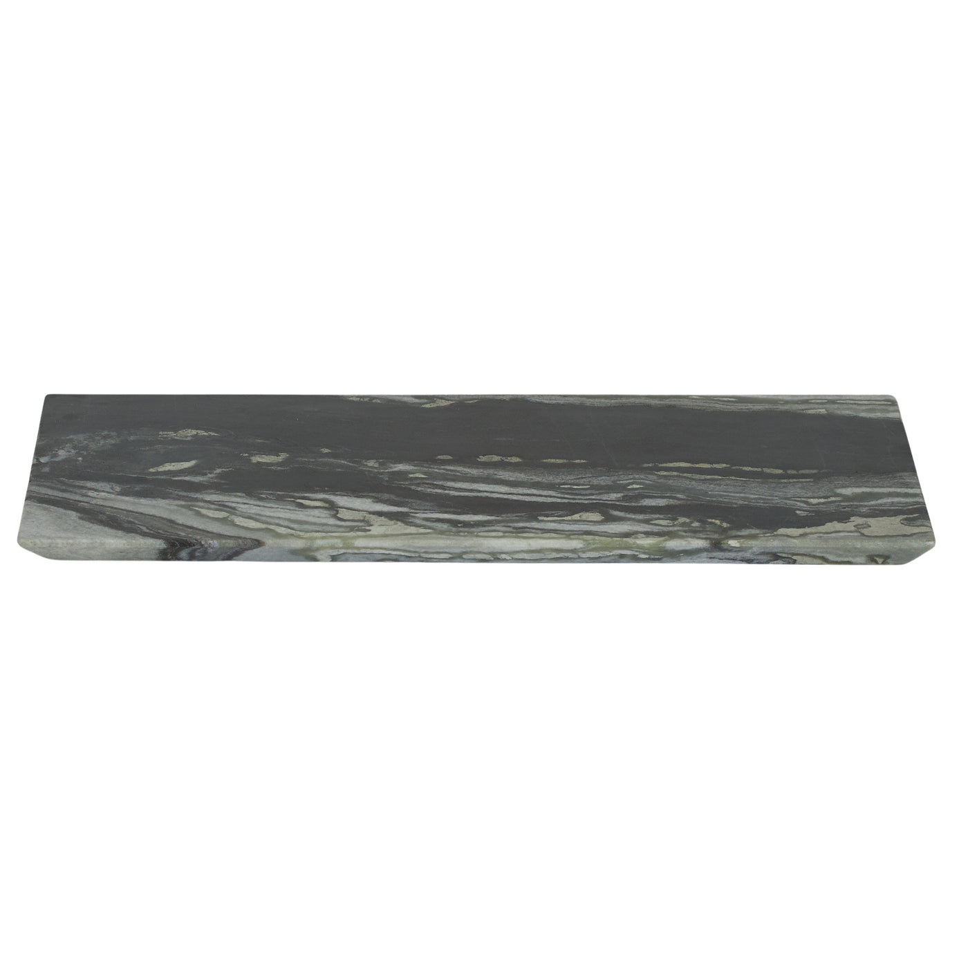 Marais Marble Tray 18x45x2cm Black