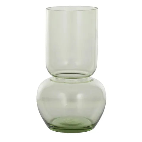 Parnel Glass Vase 15.5x27cm Sage