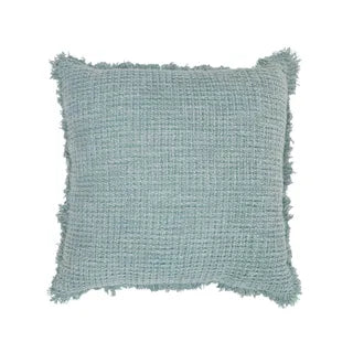 Zohra Cotton Cushion 50x50cm Slate