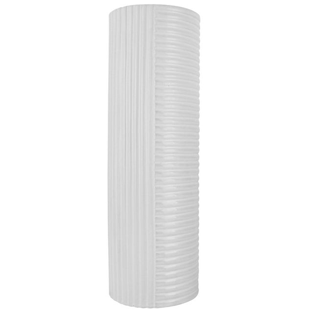Bi-Way Vase White 11x40cm