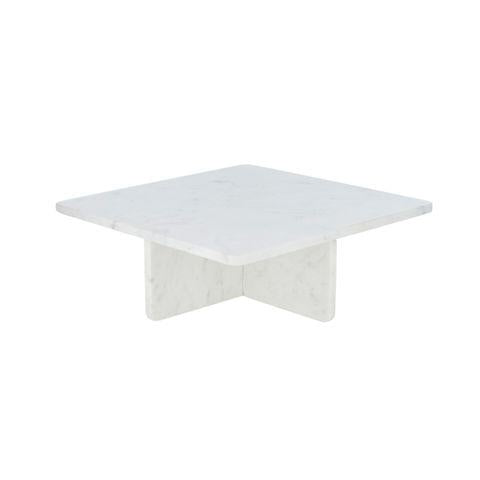 Fiora Marble Footed Board 25x10cm White