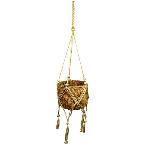 Macrame Hanging Basket 27x52x40cm