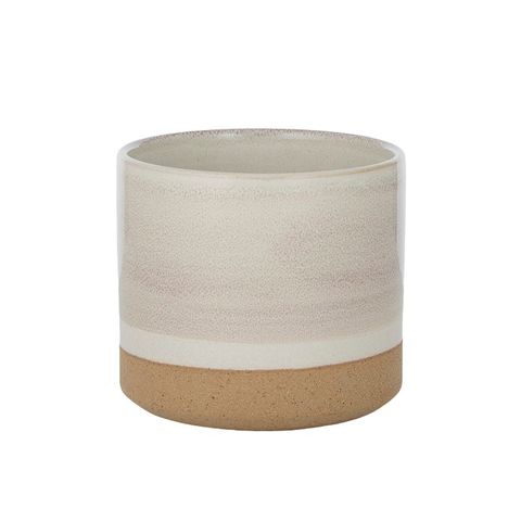 Coty Ceramic Pot 16x14.5cm Nude/Sand*