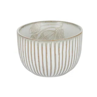 Wilde Ceramic Bowl 12x12x8cm White