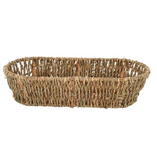 Waziri Seagrass Oval Basket 32x14.5cm