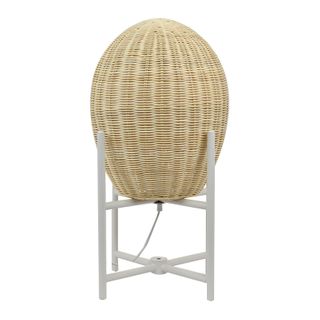 Haven Metal/Rattan Table Lamp 35x60cm