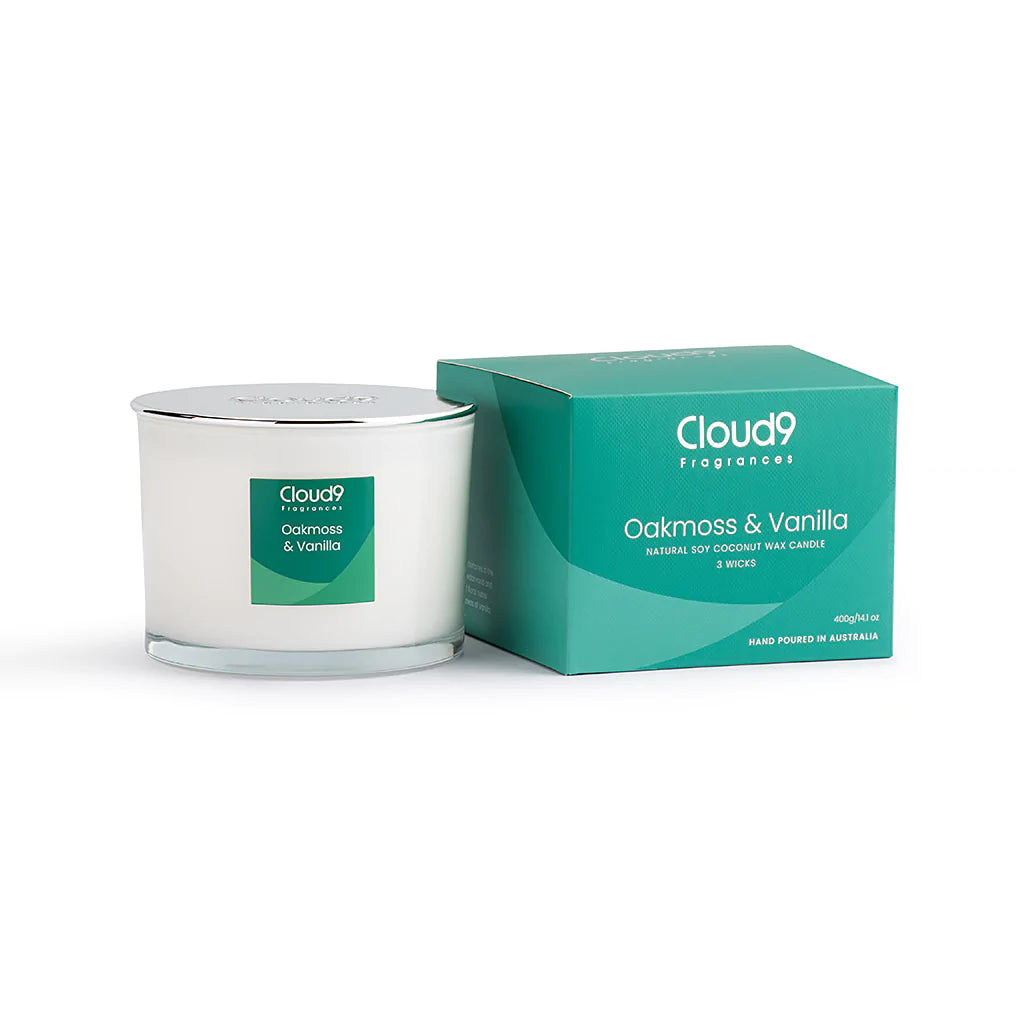 Oakmoss & Vanilla 3 Wick 400g