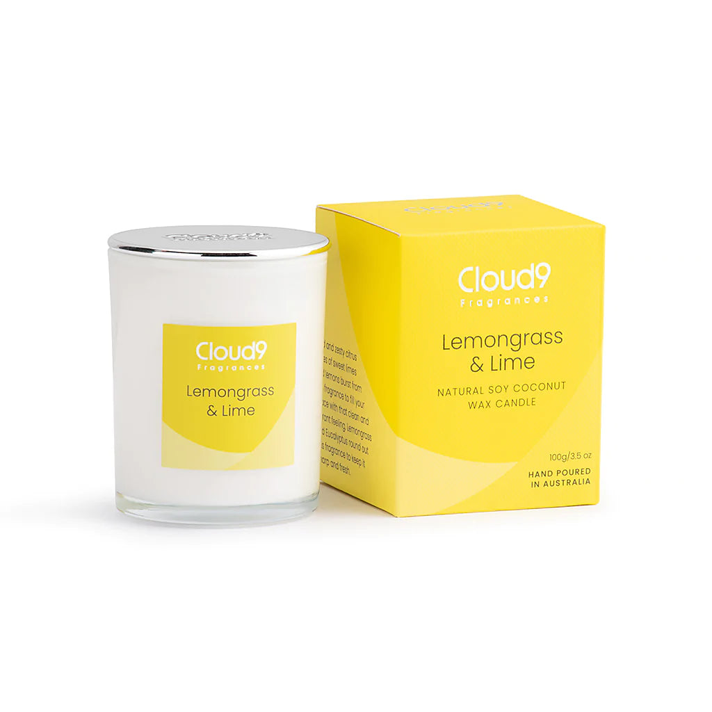 Lemongrass & Lime Jar Candle 300g