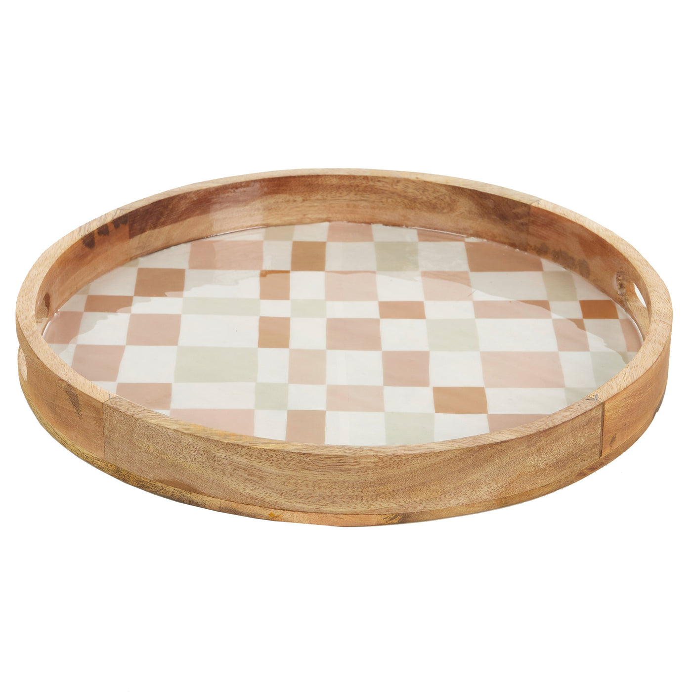 Ondulee Round Marble/Wood Board 36cm