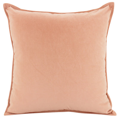 Velvet Cushion Coral 45x45cm