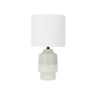 Wynonna Ceramic Lamp 26x48cm Grey/White